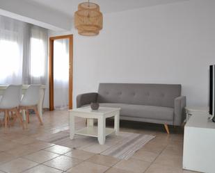 Sala d'estar de Apartament de lloguer en Alicante / Alacant amb Aire condicionat