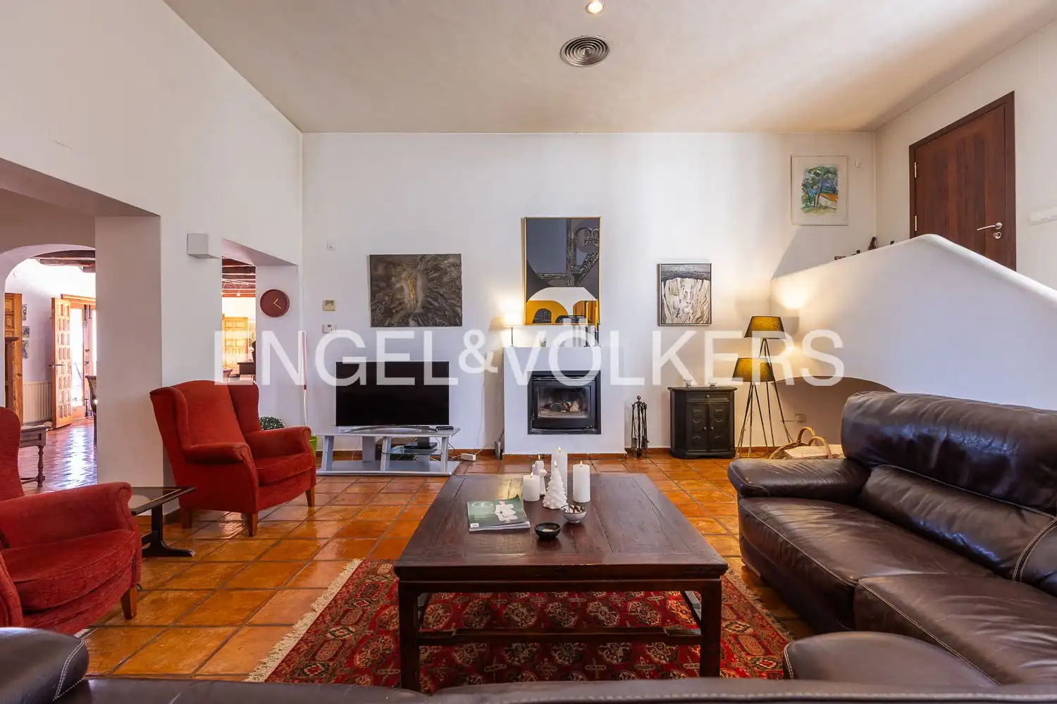 Living room of Houses for sale in Jávea / Xàbia  with Air Conditioner, Heating and Private garden