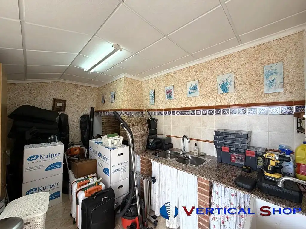 Cuina de Casa o xalet en venda en Caudete amb Aire condicionat