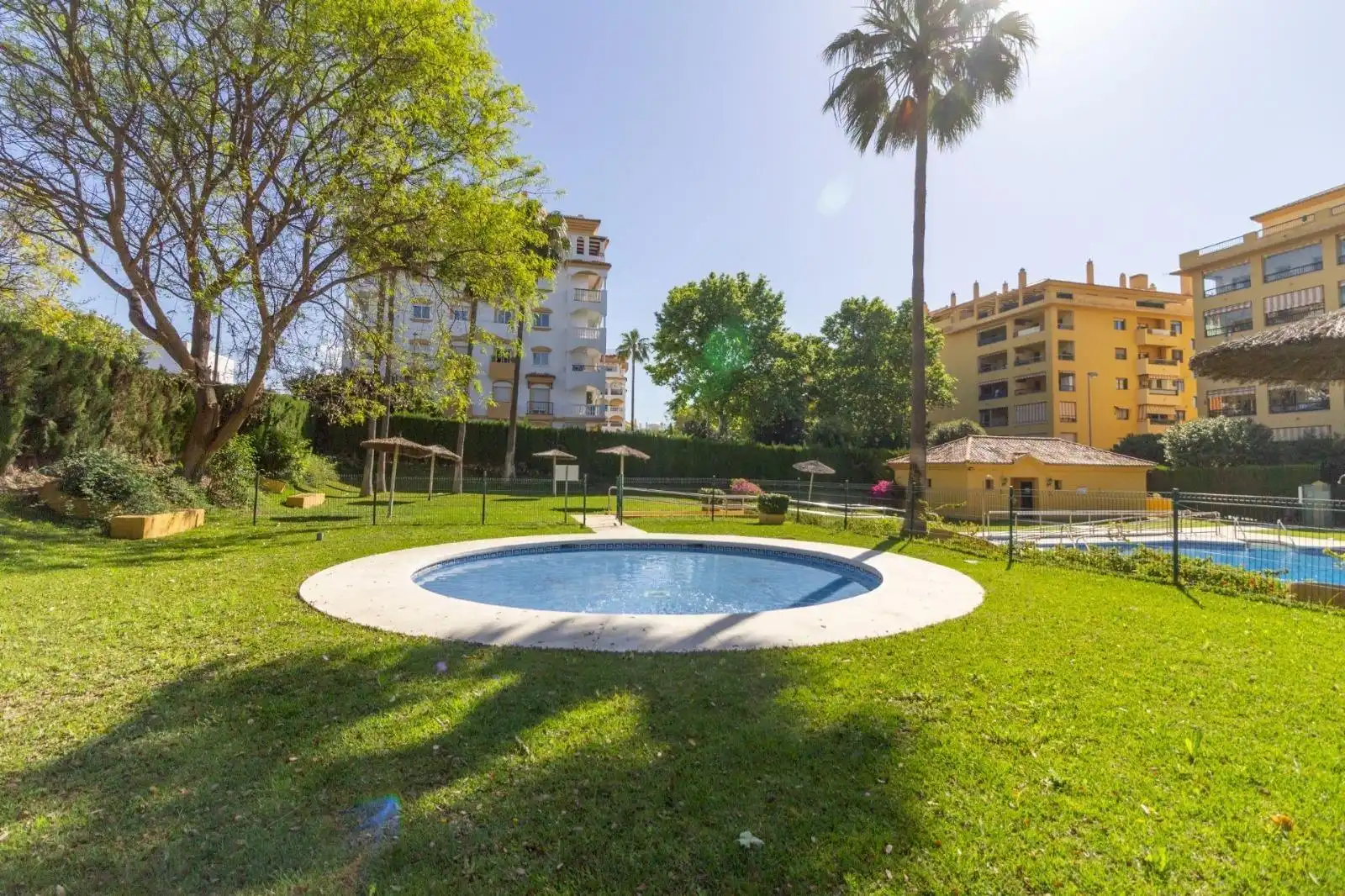 Jardín de Apartamento en venta en Marbella con Aire acondicionado, Calefacción y Terraza