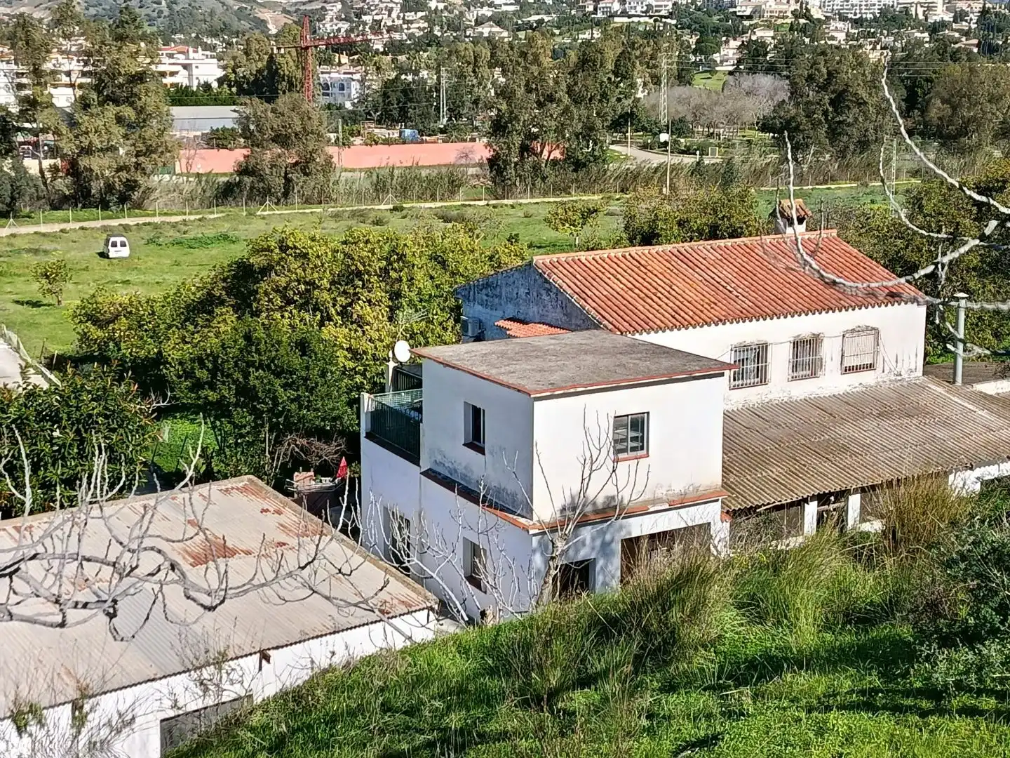 Exterior view of Land for sale in Mijas