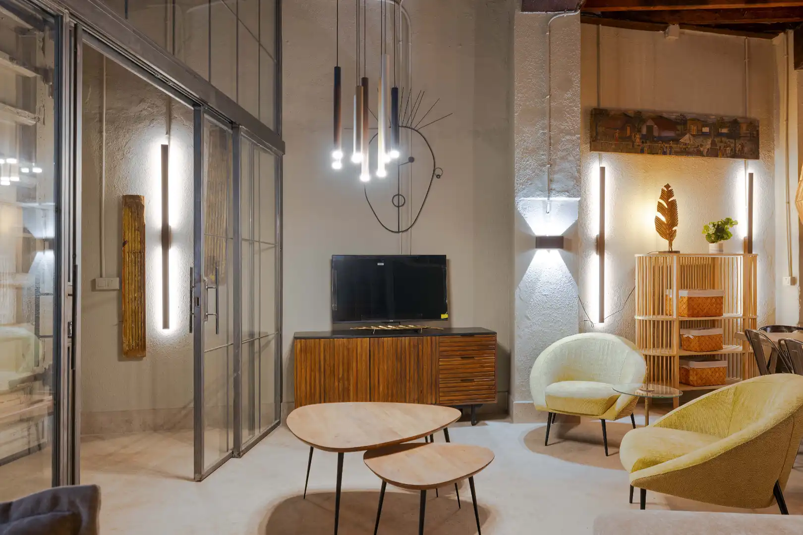 Sala de estar de Loft en venta en Málaga con Aire acondicionado, Calefacción y Terraza
