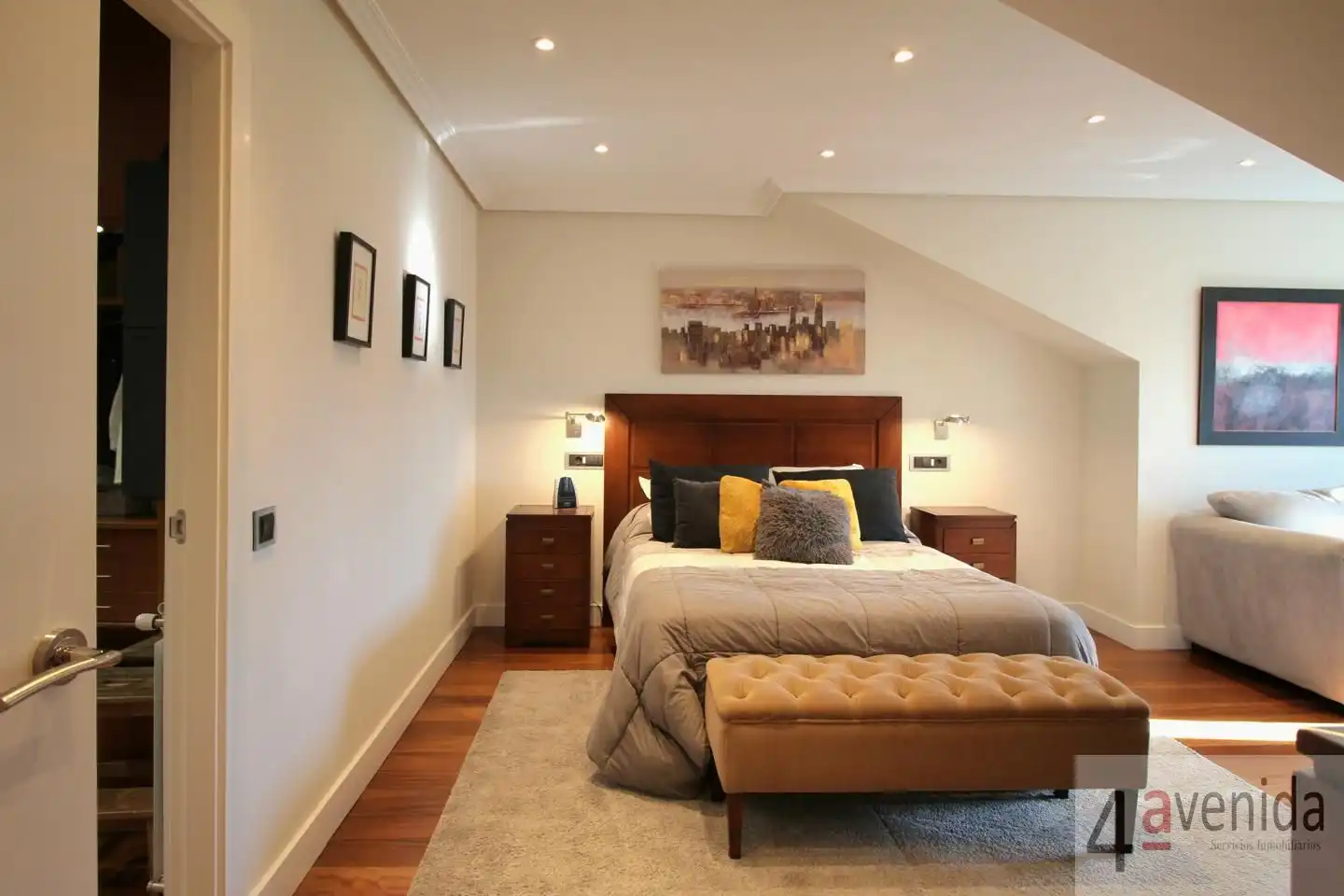 Bedroom of Houses for sale in Las Regueras    with Heating, Private garden and Swimming Pool
