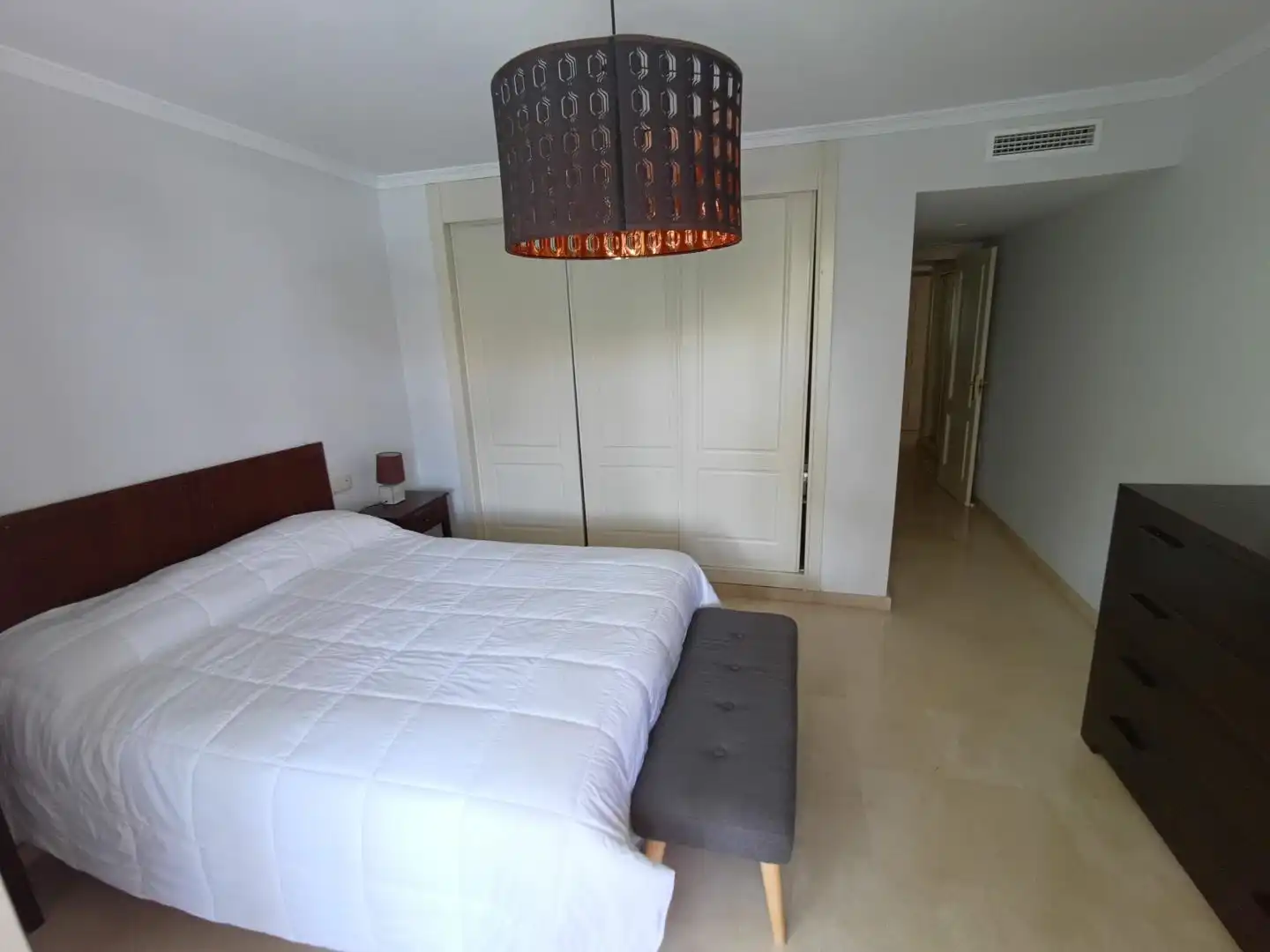 Bedroom of Flat for sale in Sotogrande  with Air Conditioner, Terrace and Balcony