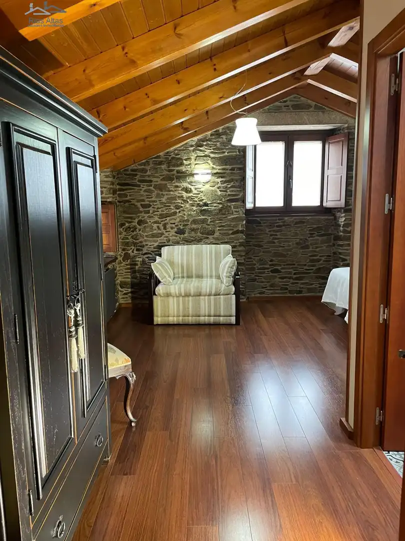 Sala de estar de Casa o chalet en venta en Ordes con Jardín privado y Trastero