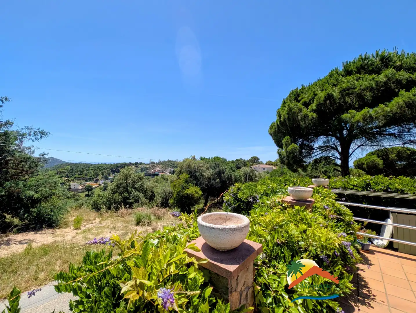 Garten von Haus oder Chalet zum Verkauf in Lloret de Mar mit Heizung, Privatgarten und Terrasse