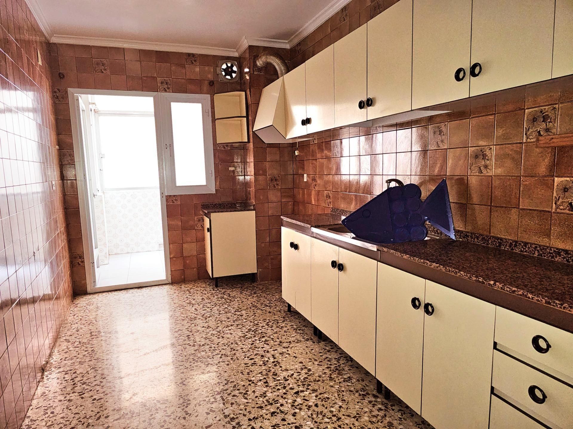 Kitchen of Flat for sale in Cartagena  with Air Conditioner, Heating and Terrace