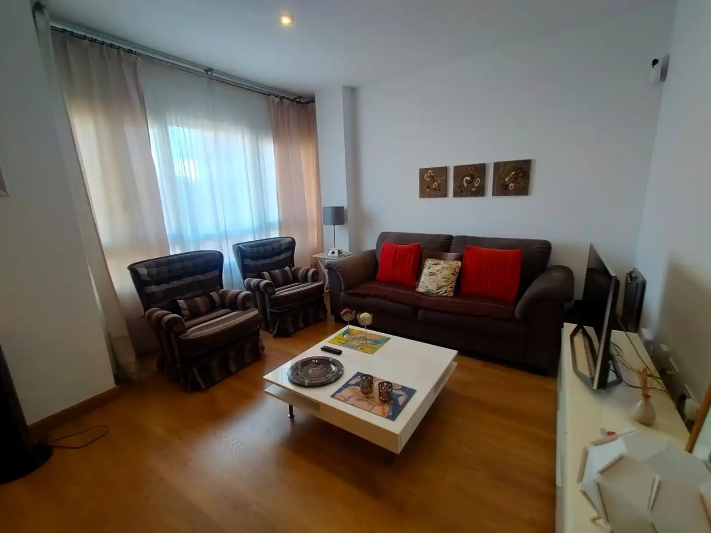 Sala de estar de Piso de alquiler en La Línea de la Concepción con Amueblado