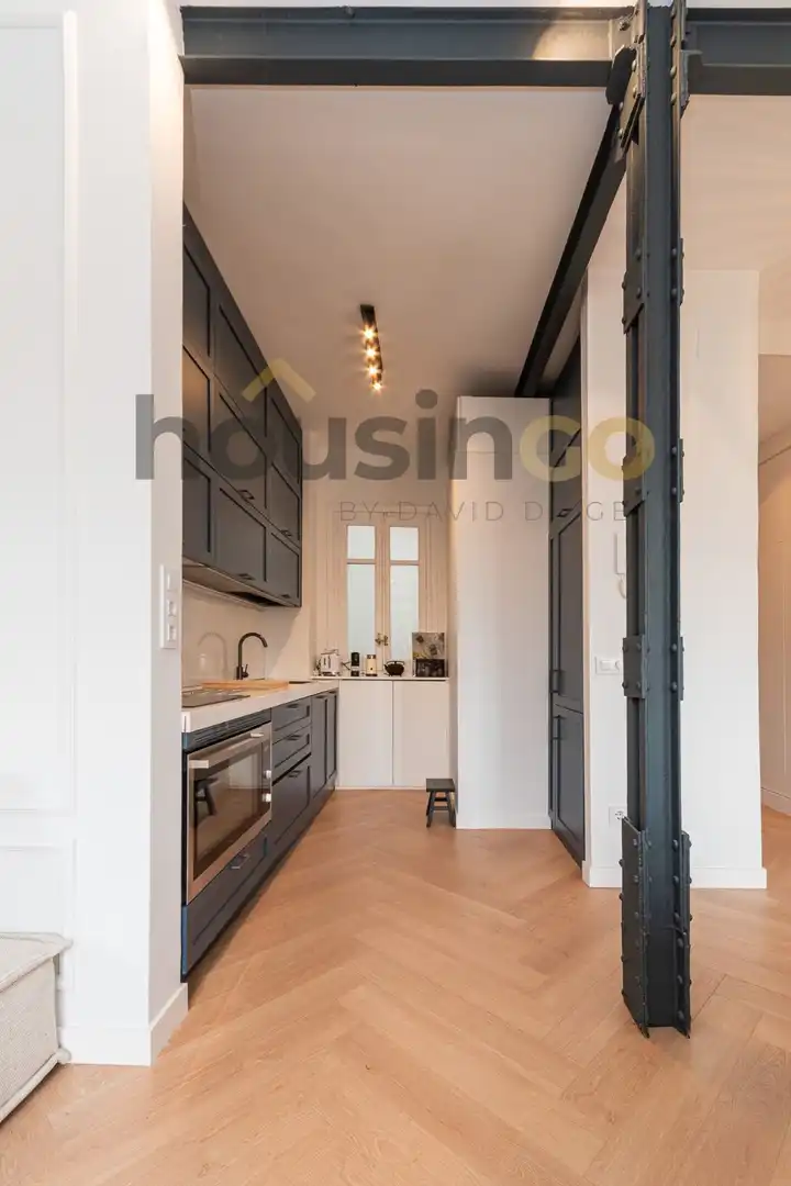 Küche von Wohnung zur Miete in Madrid mit Klimaanlage, Heizung und Terrasse