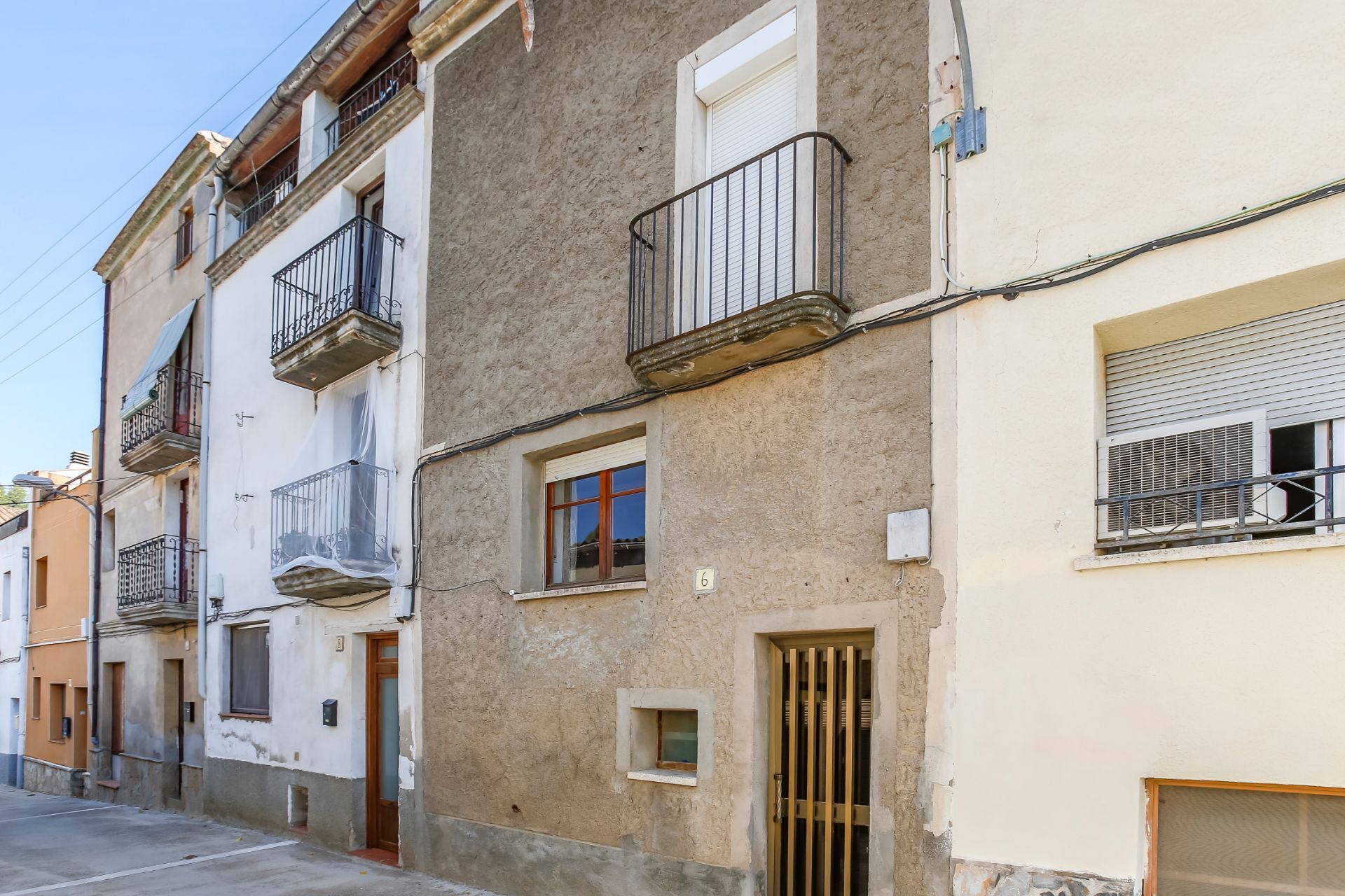 Exterior view of Single-family semi-detached for sale in Piera  with Storage room