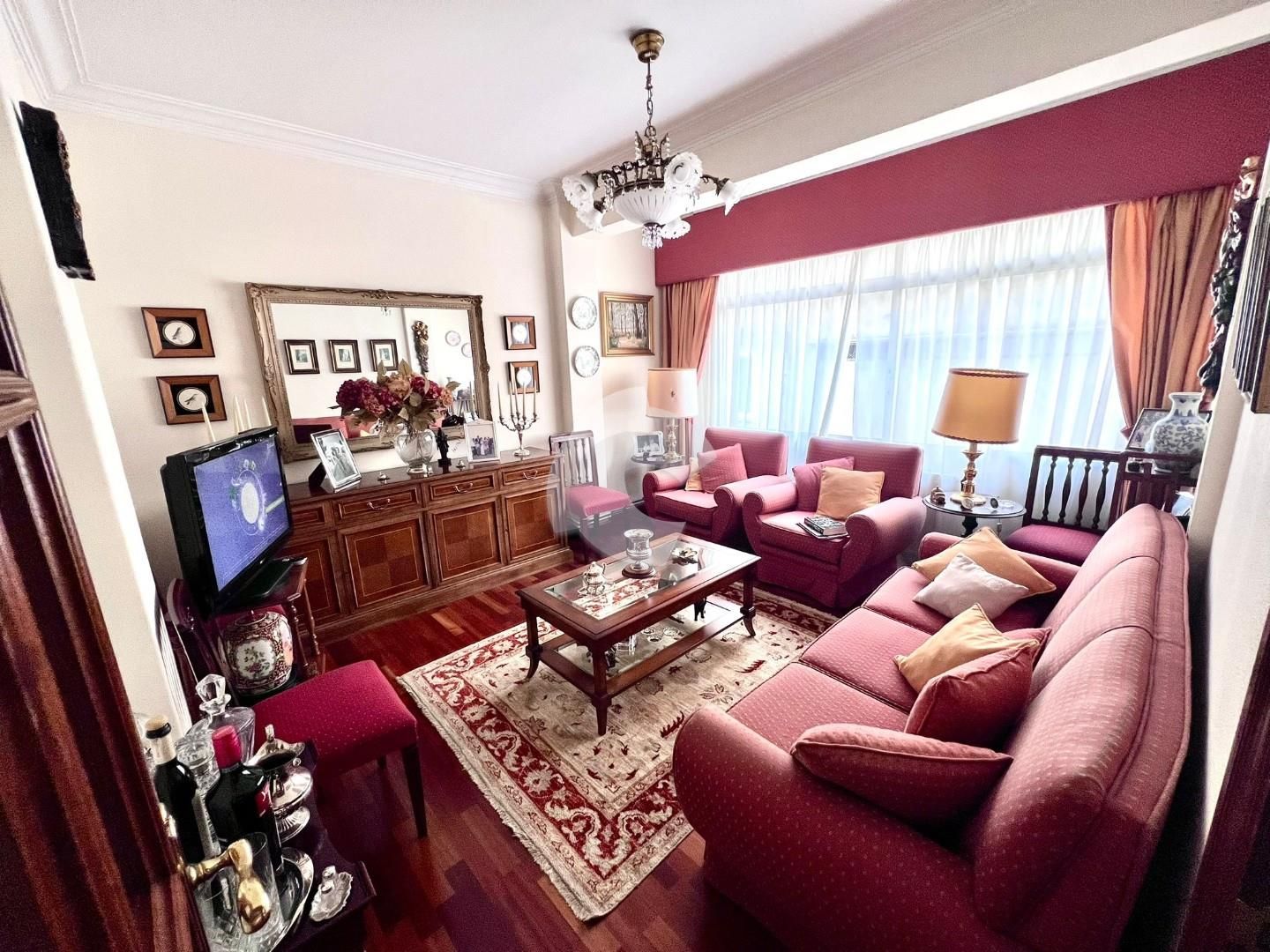 Sala d'estar de Pis en venda en Vigo 