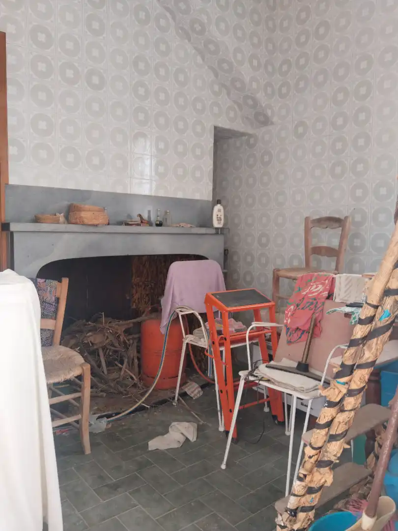 Sala d'estar de Casa adosada en venda en Llucmajor amb Jardí privat i Traster
