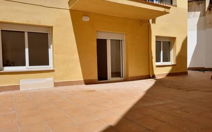 Vista exterior de Pis en venda en  Barcelona Capital amb Parquet, Terrassa i Moblat