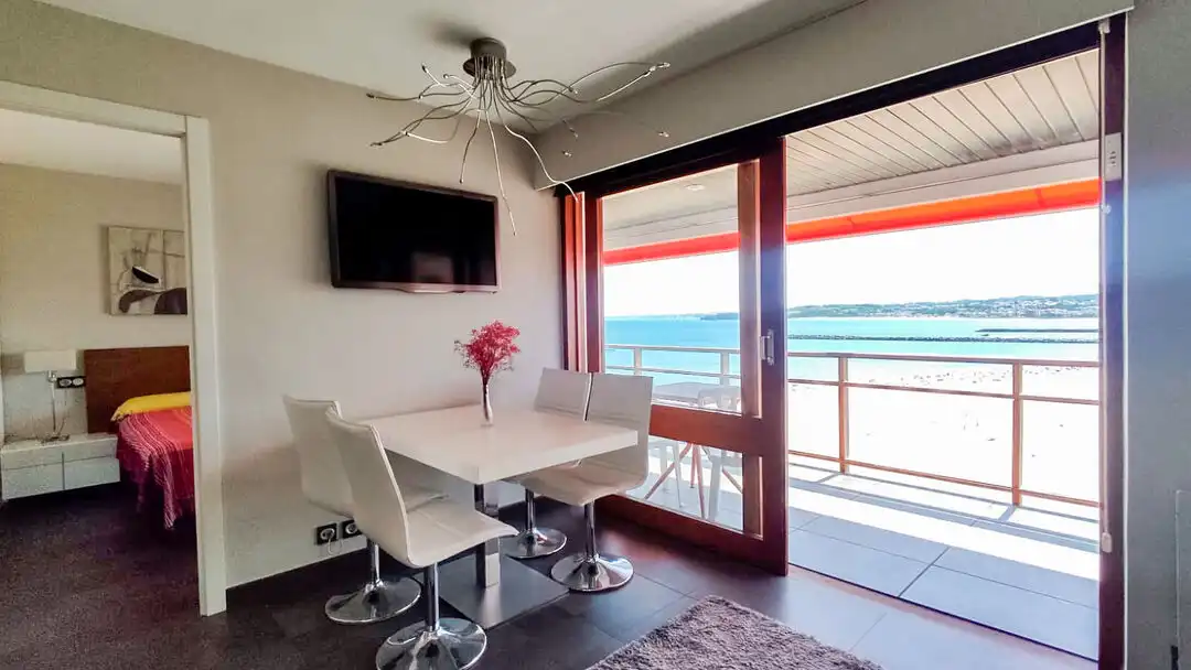 Dining room of Flat for rent in Hondarribia  with Heating, Private garden and Terrace