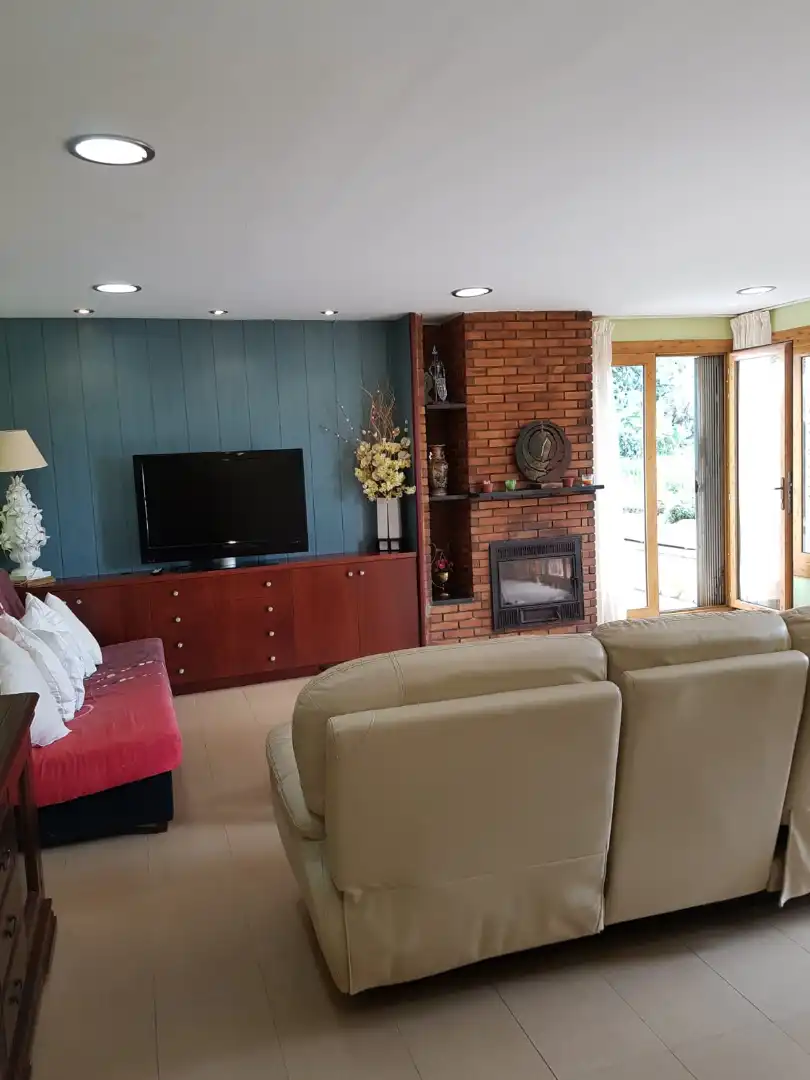 Sala d'estar de Casa o xalet en venda en Tossa de Mar amb Aire condicionat, Calefacció i Jardí privat