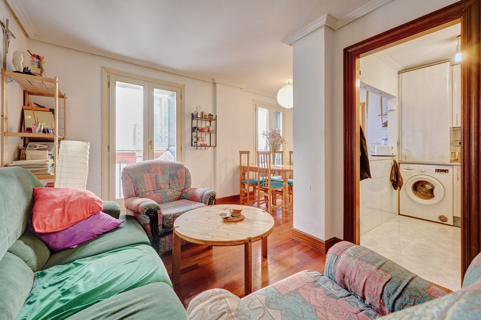 Living room of Flat for sale in  Pamplona / Iruña  with Heating and Balcony