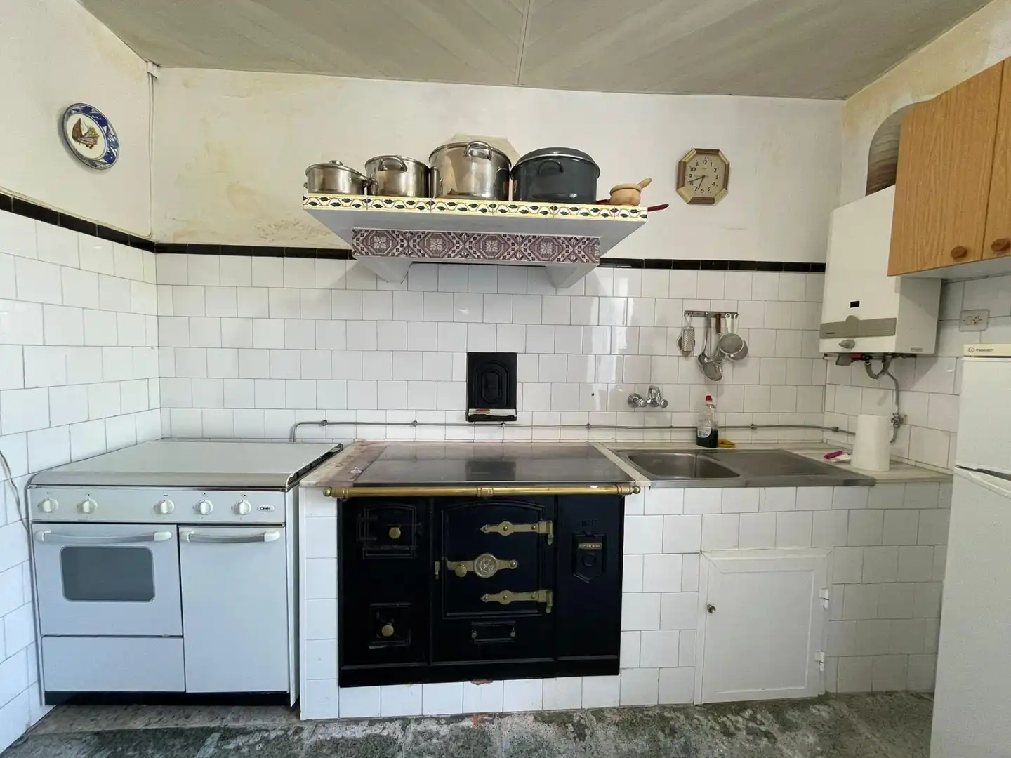 Cocina de Casa o chalet en venta en Porto do Son con Jardín privado, Amueblado y Balcón