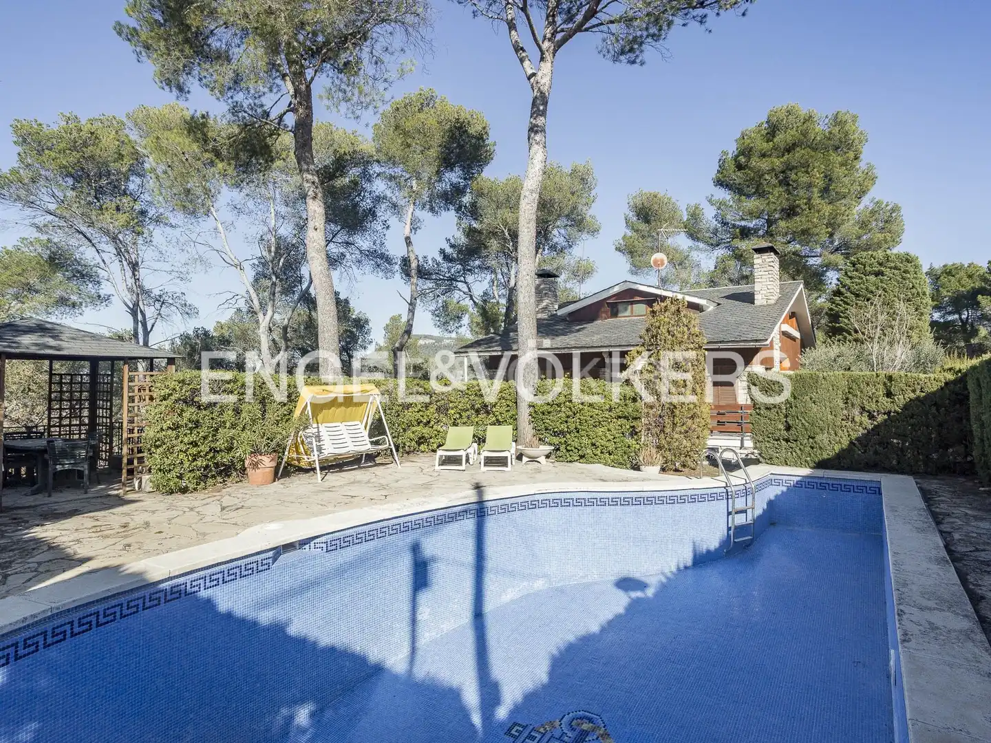 Piscina de Casa o chalet en venta en La Pobla de Claramunt con Calefacción, Jardín privado y Terraza