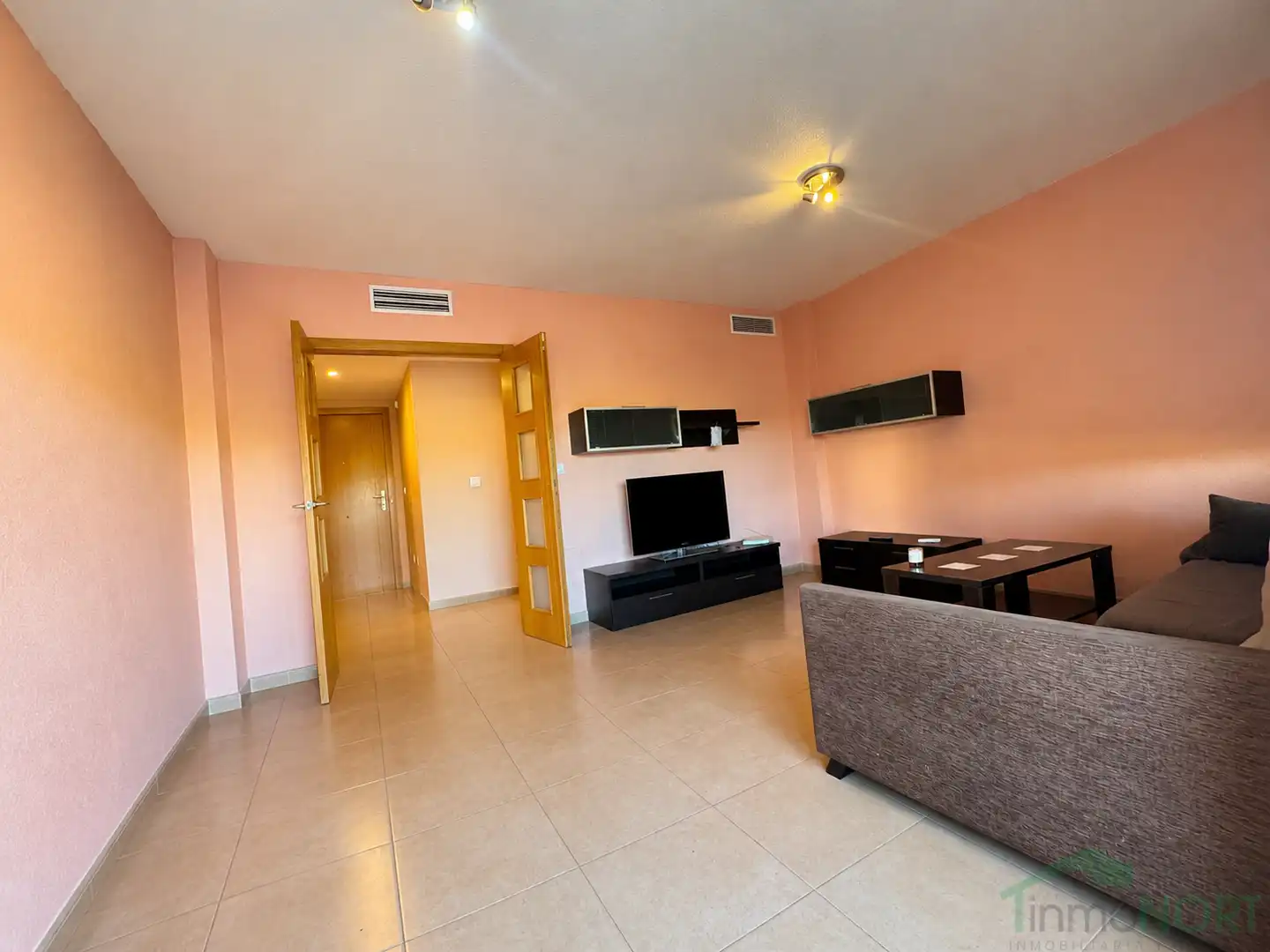 Sala de estar de Piso en venta en Cartagena con Aire acondicionado, Calefacción y Amueblado
