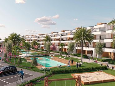 Apartamento con piscina en venta en Condado de Alhama