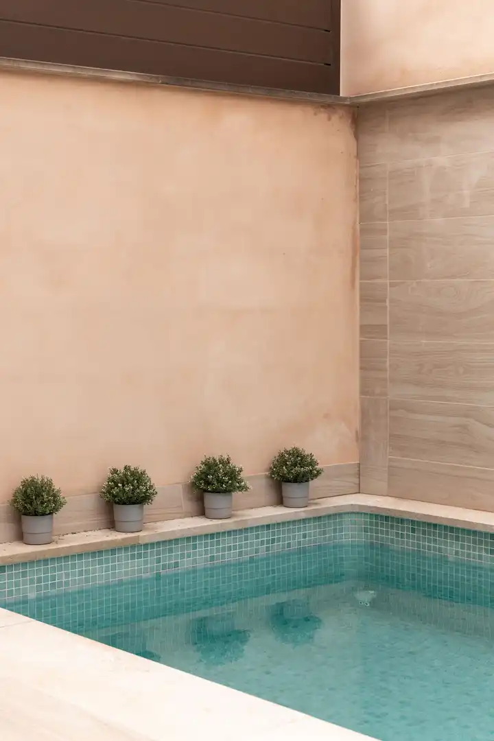 Piscina de Casa adosada en venta en Marratxí con Terraza