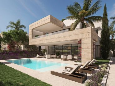 Casa amb piscina en venda a Estepona Pueblo