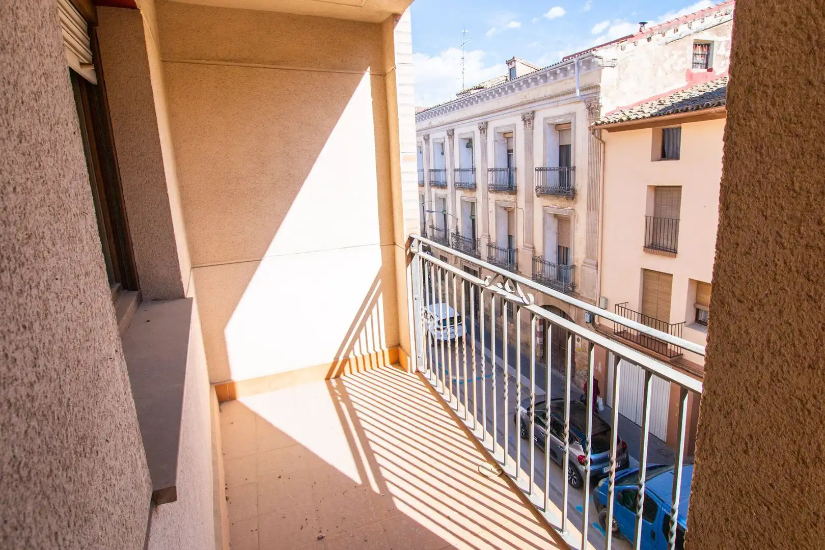 Terrasse von Wohnung zum Verkauf in Caspe mit Heizung