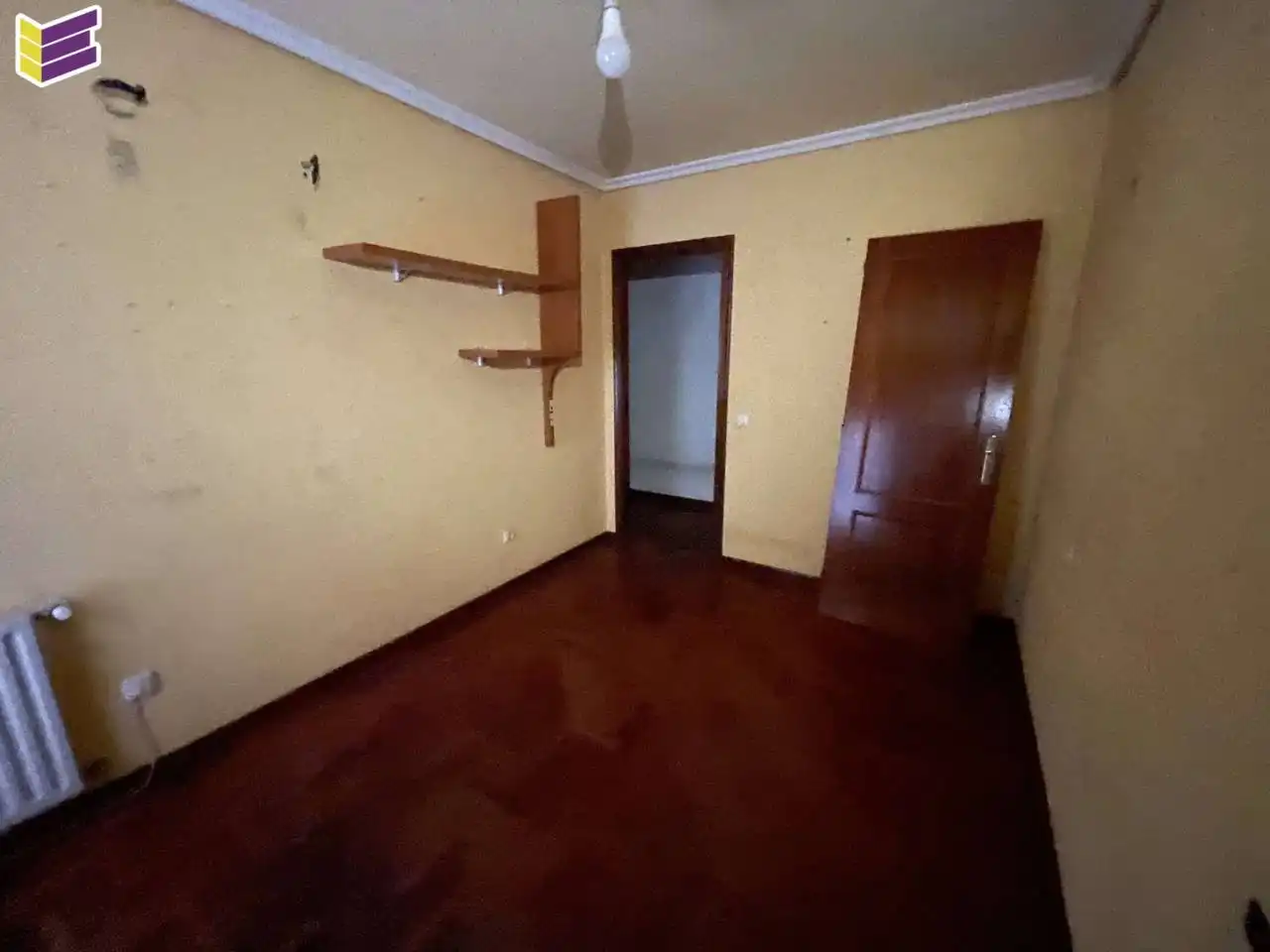 Bedroom of Flat for sale in Vigo   with Heating, Parquet flooring and Terrace