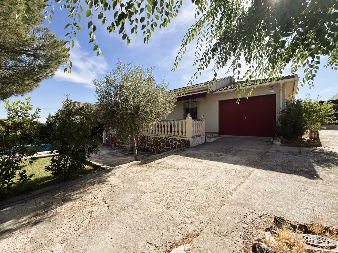 Außenansicht von Haus oder Chalet zum Verkauf in Colmenar de Oreja mit Heizung, Privatgarten und Terrasse