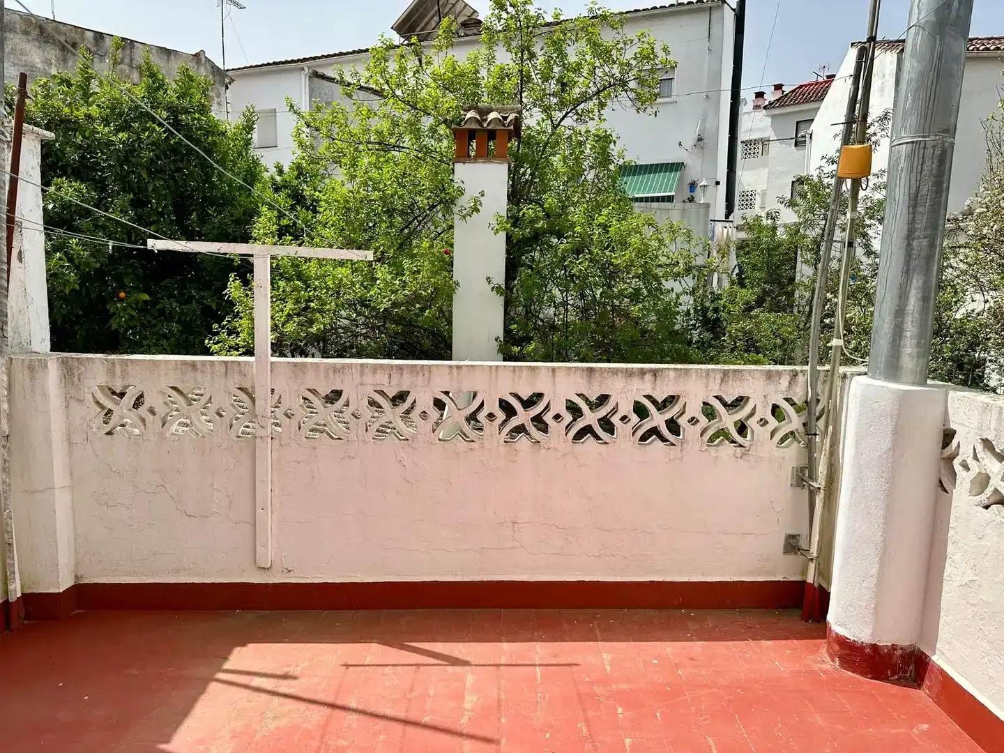Terrassa de Pis de lloguer en Jabugo amb Moblat i Balcó
