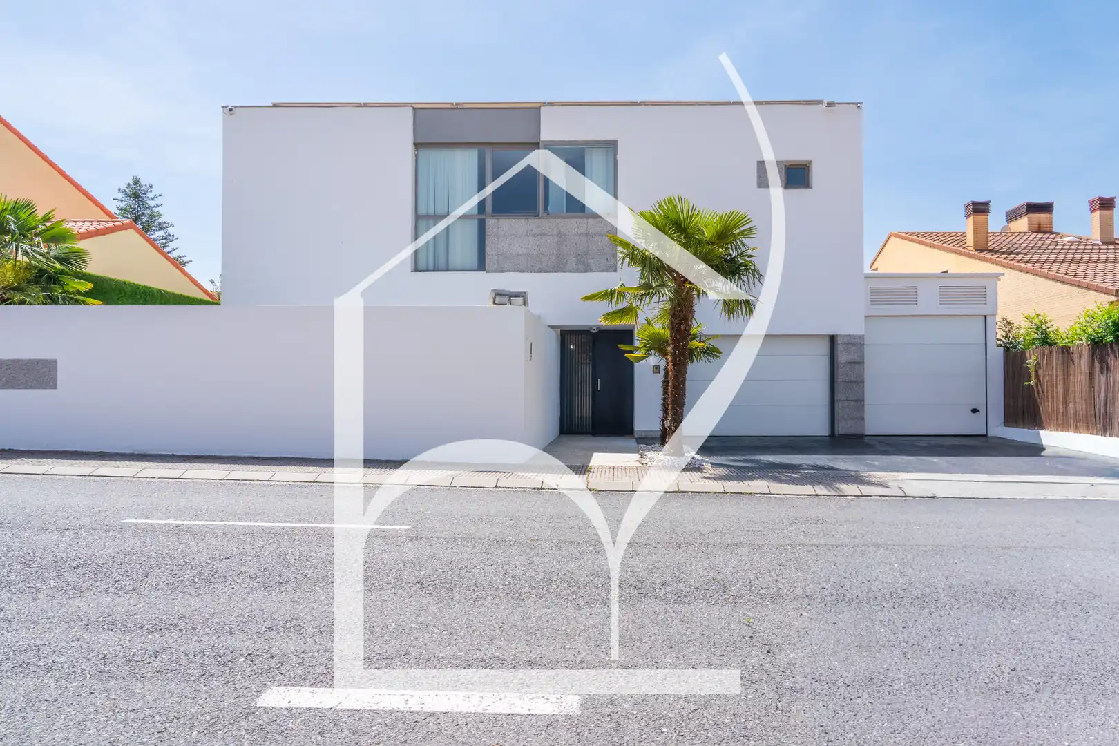 Vista exterior de Casa o chalet en venta en Villamayor con Aire acondicionado, Calefacción y Jardín privado
