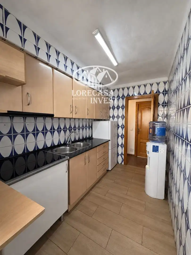 Kitchen of Flat for sale in  Palma de Mallorca  with Air Conditioner, Terrace and Furnished