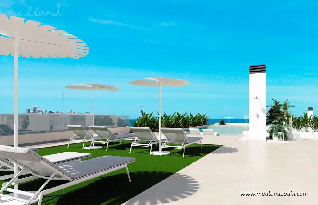 Appartement compact avec piscine à vendre à Guardamar Playa, imagen 15