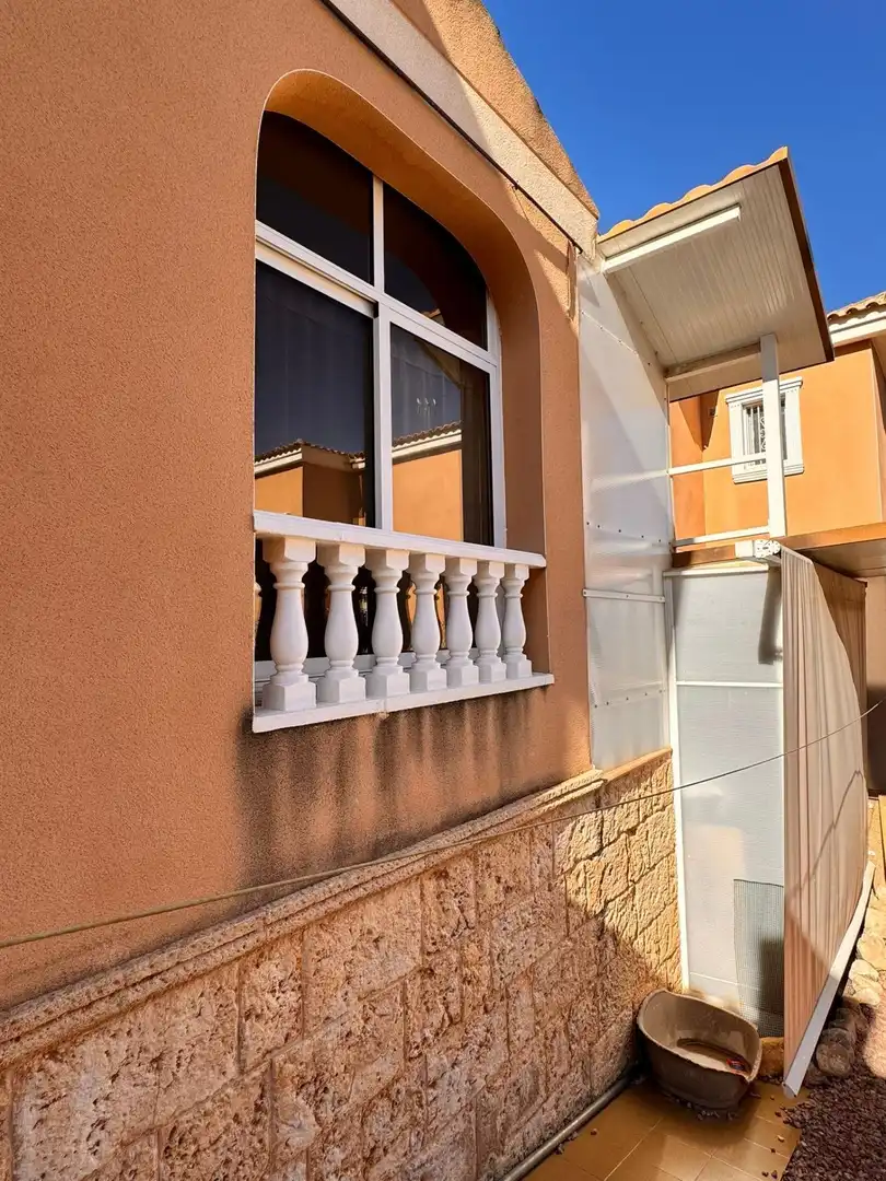 Terrassa de Casa o xalet en venda en Cartagena amb Calefacció, Jardí privat i Piscina