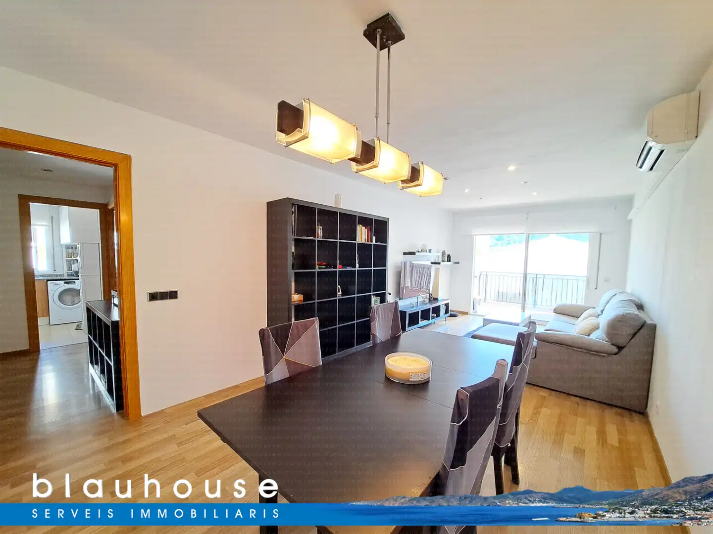 Menjador de Apartament en venda en Llançà amb Aire condicionat, Parquet i Terrassa