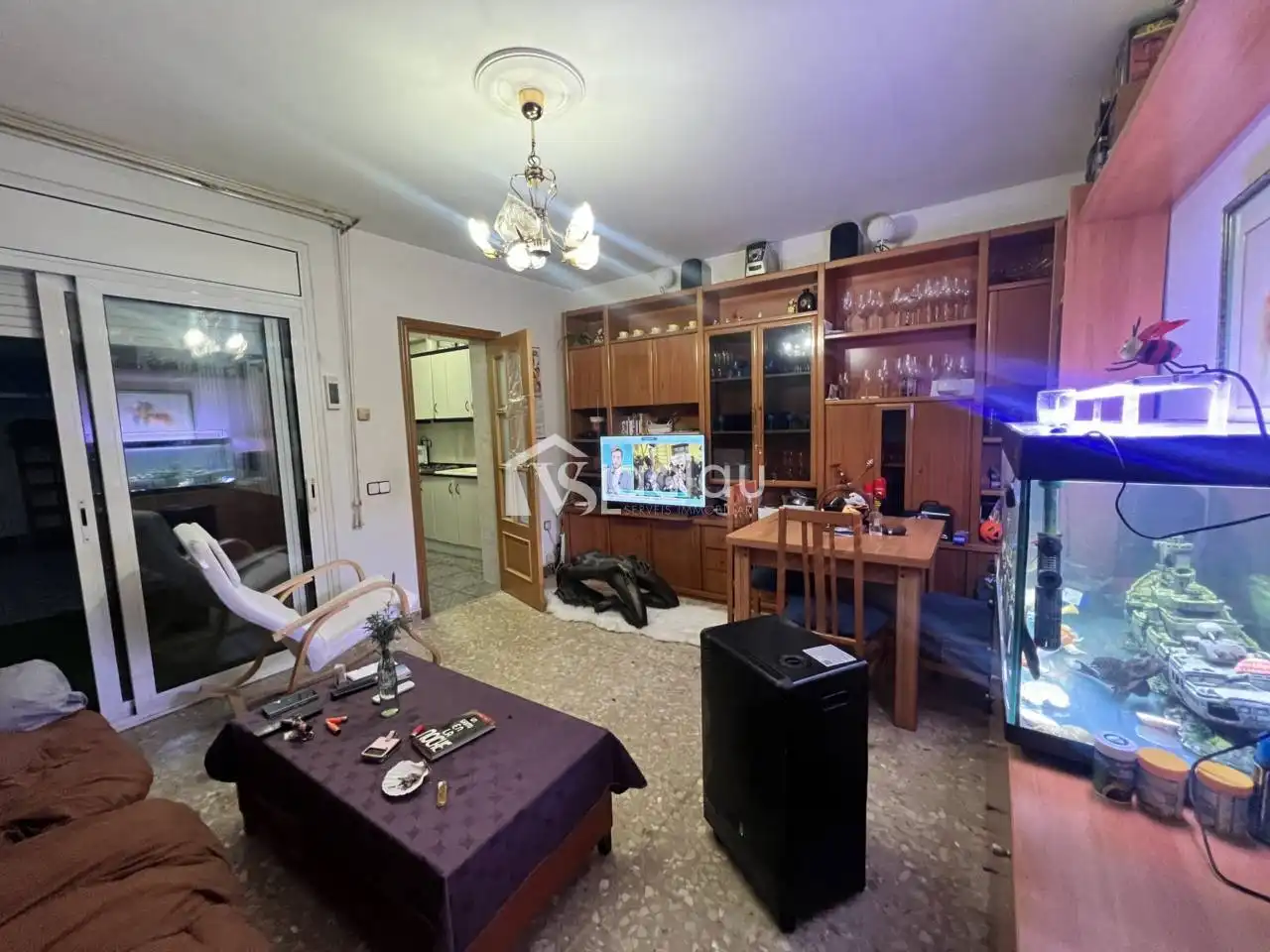 Sala de estar de Casa o chalet en venta en Olesa de Montserrat con Jardín privado
