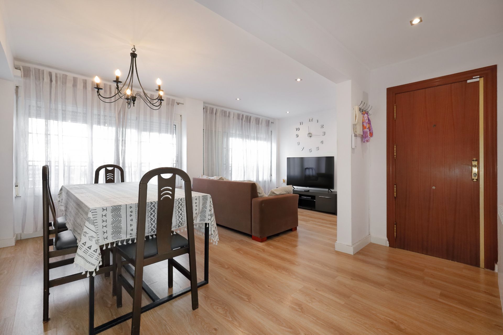 Sala d'estar de Pis de lloguer en Alicante / Alacant amb Aire condicionat, Calefacció i Moblat