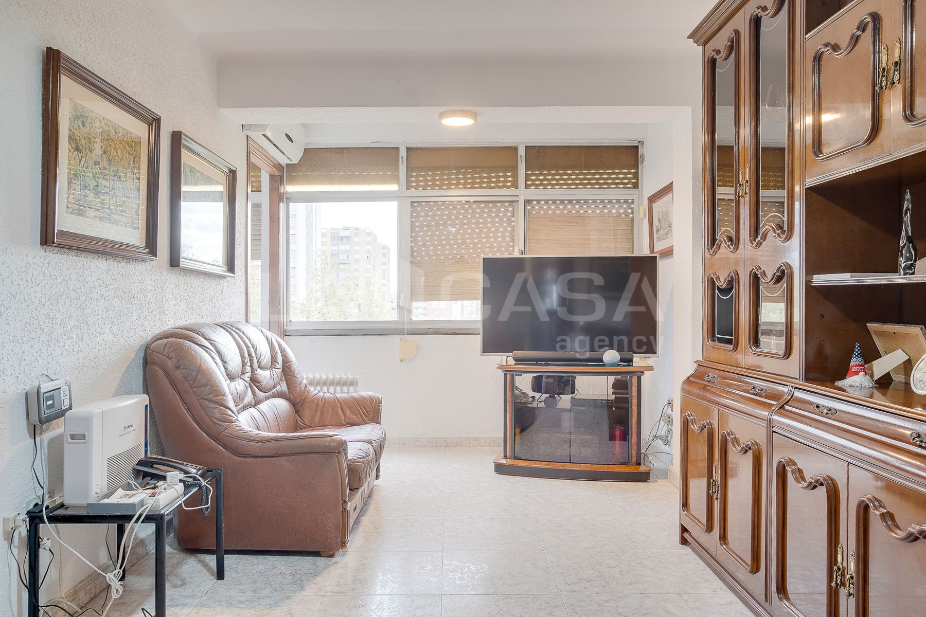 Living room of Flat for sale in  Barcelona Capital  with Balcony