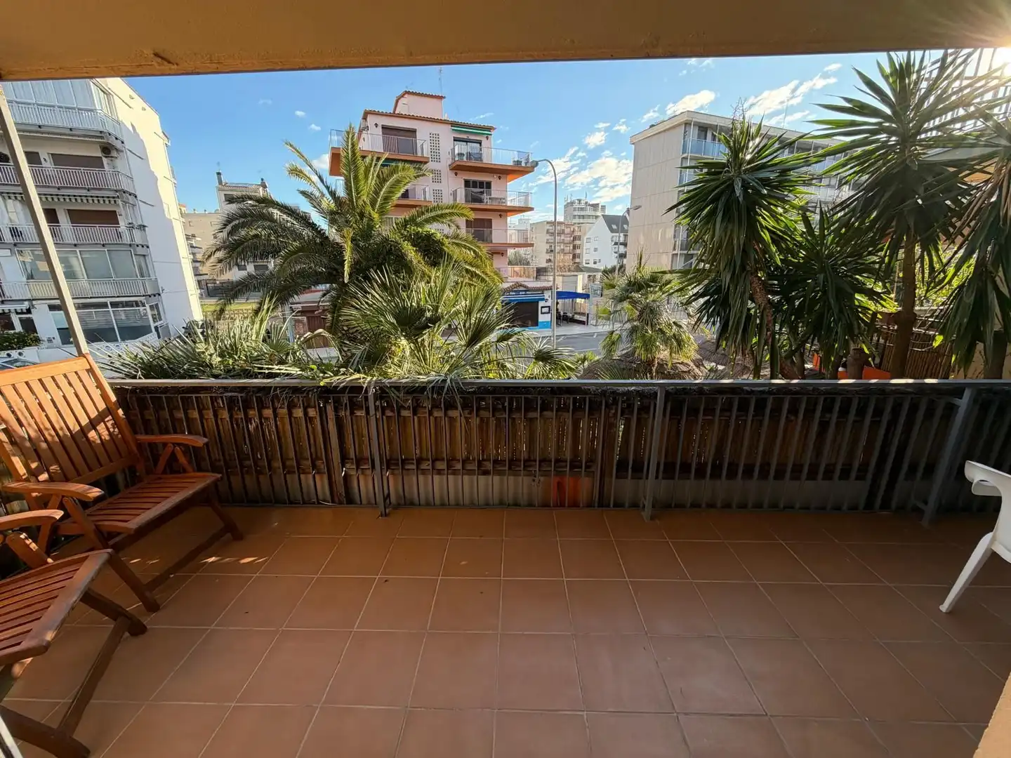 Balcony of Apartments for sale in Roses  with Air Conditioner, Heating and Terrace