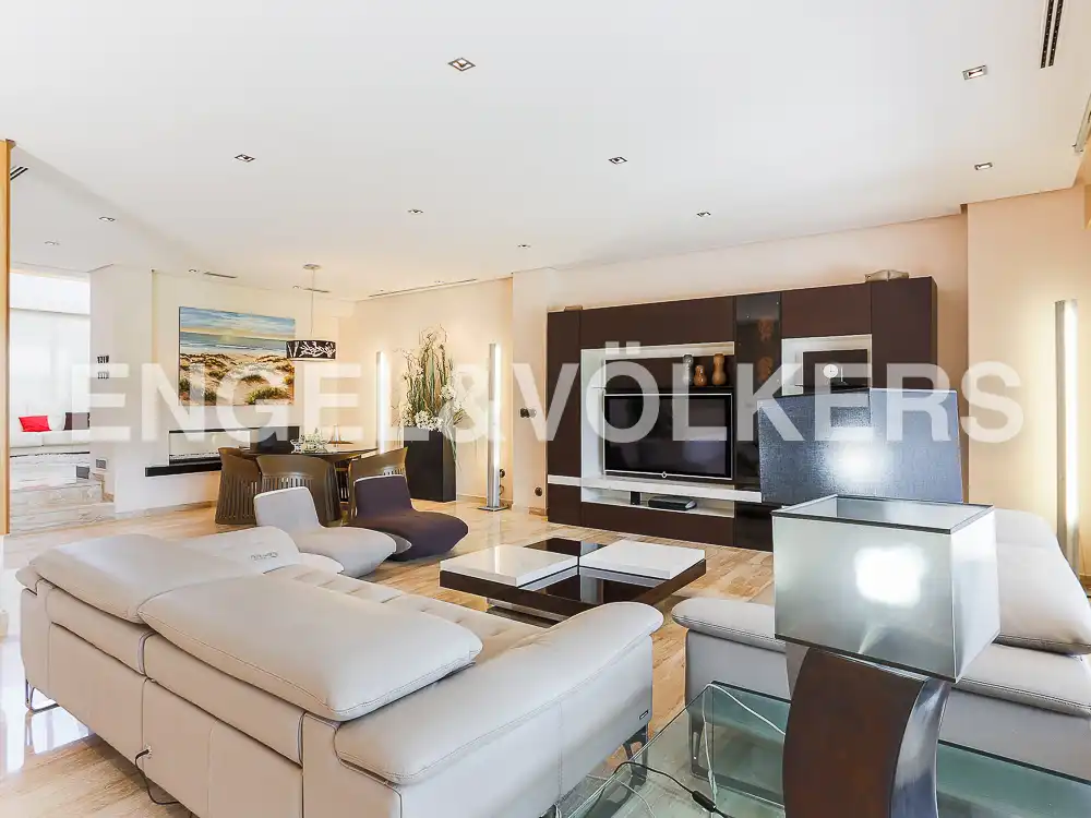 Living room of Houses for sale in Bétera  with Air Conditioner, Heating and Private garden