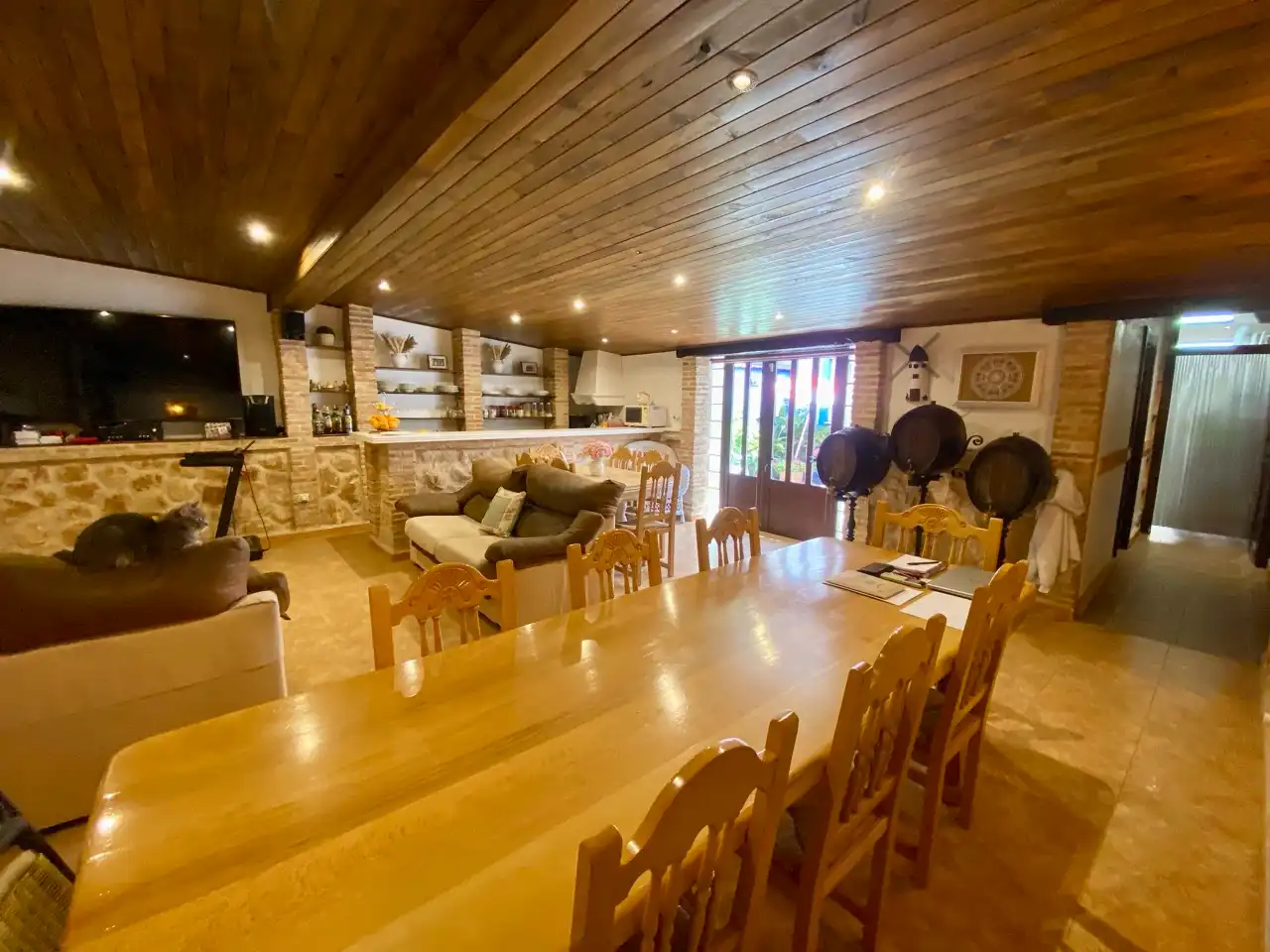 Dining room of Detached homes for sale in Villarrubia de los Ojos  with Air Conditioner, Heating and Private garden