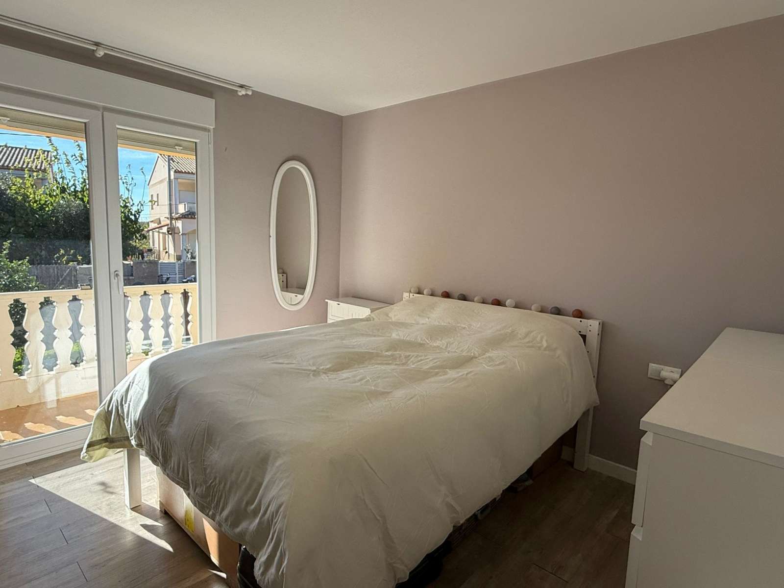 Bedroom of Flat for share in Olivella  with Air Conditioner, Terrace and Furnished