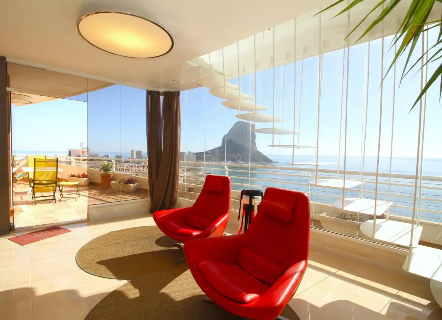 Bedroom of Apartments for sale in Calpe / Calp  with Air Conditioner, Heating and Private garden
