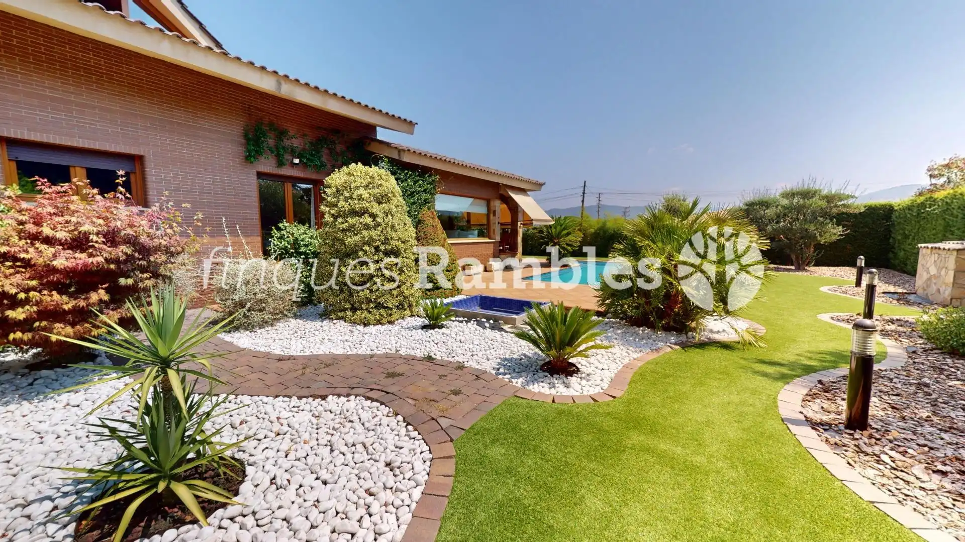 Jardín de Casa o chalet en venta en La Pobla de Claramunt con Calefacción, Jardín privado y Terraza
