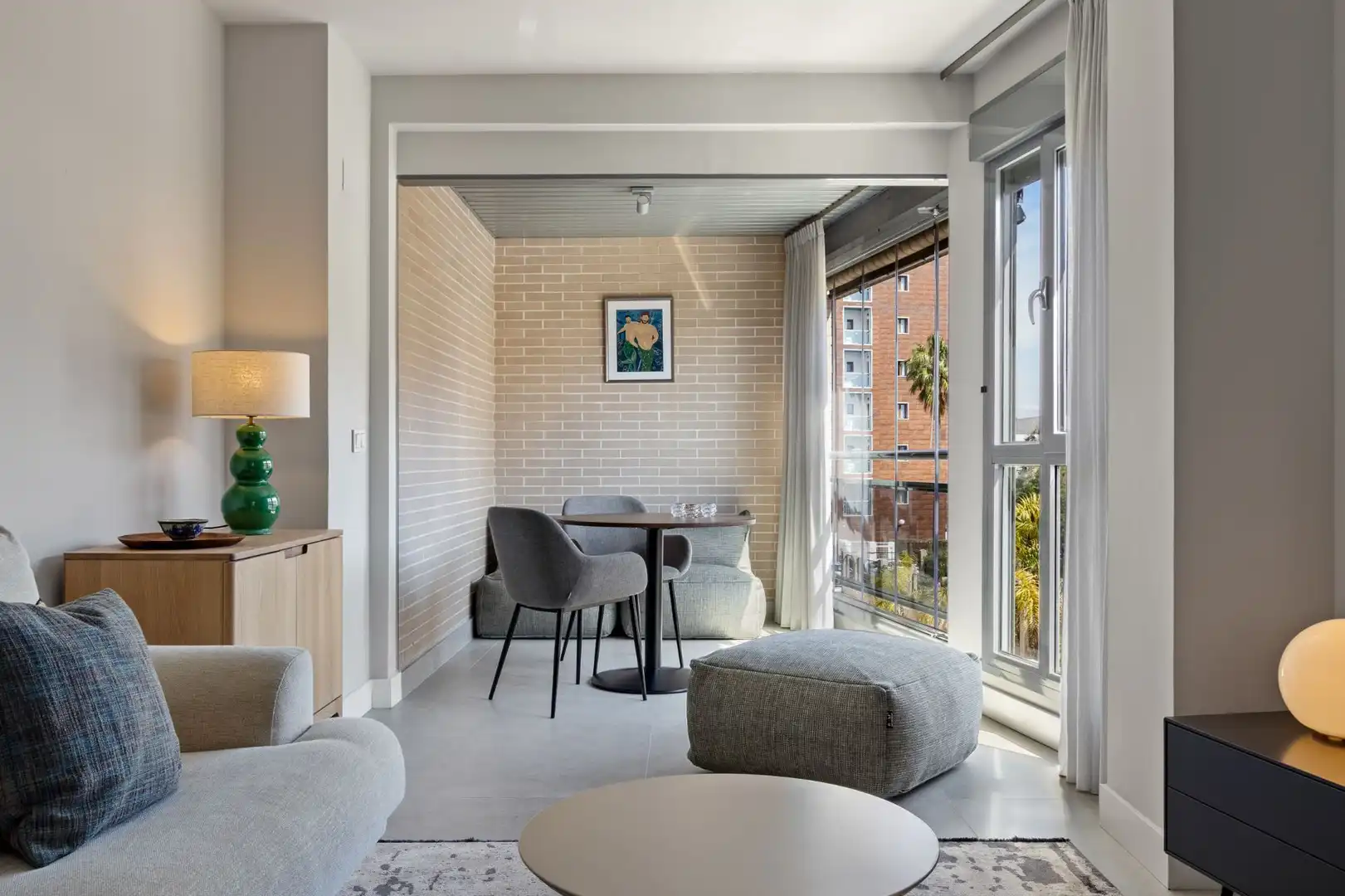 Sala de estar de Apartamento en venta en Torremolinos con Aire acondicionado, Calefacción y Terraza