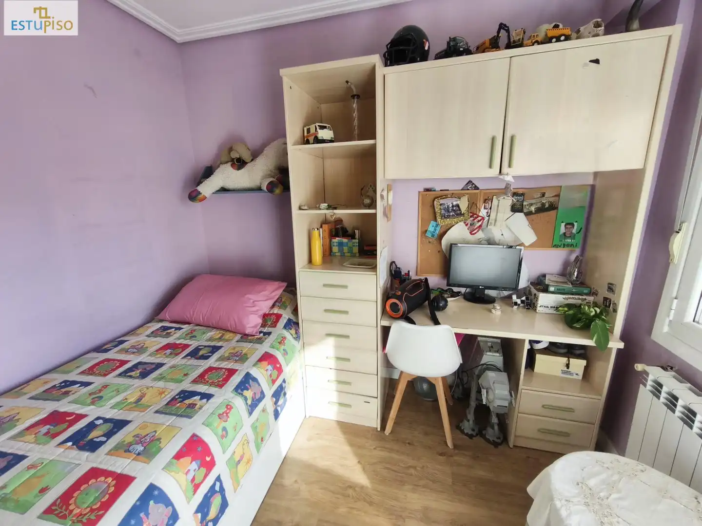 Bedroom of Flat for sale in Vitoria - Gasteiz  with Heating, Terrace and Storage room