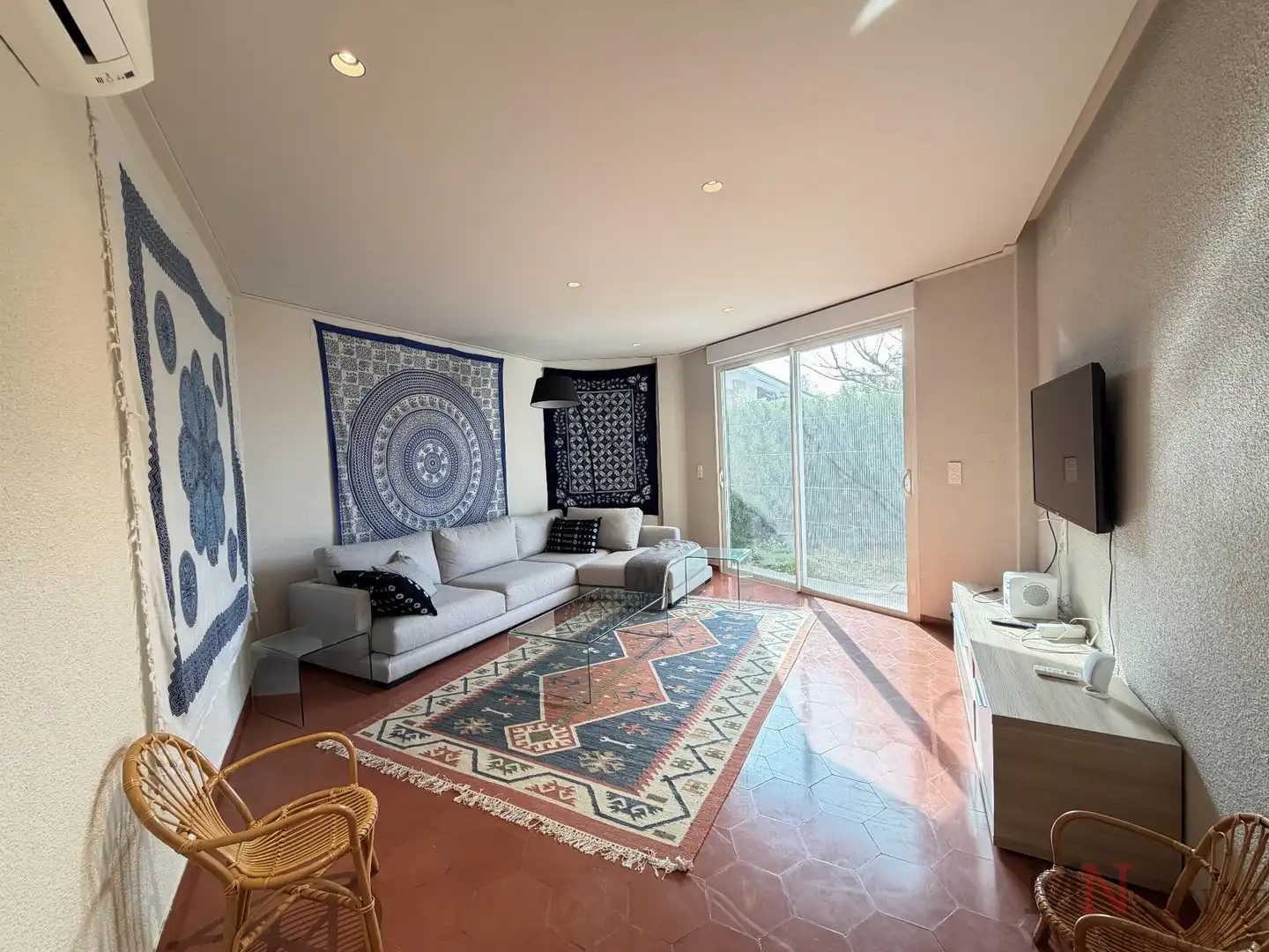 Sala de estar de Casa o chalet de alquiler en Oropesa del Mar / Orpesa con Calefacción, Terraza y Amueblado