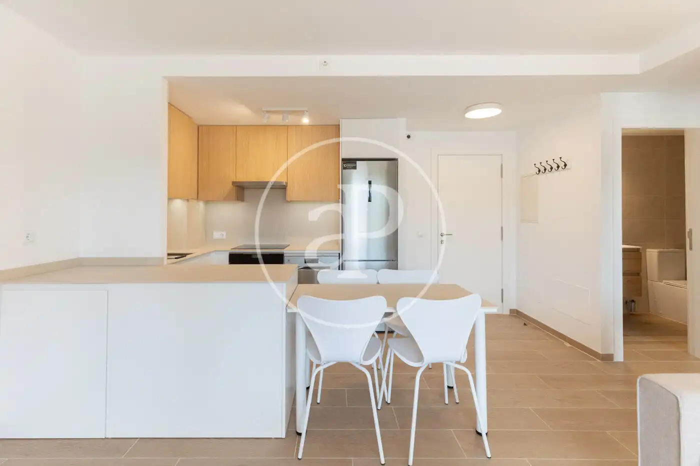 Cocina de Piso de alquiler en Son Servera con Aire acondicionado, Calefacción y Jardín privado