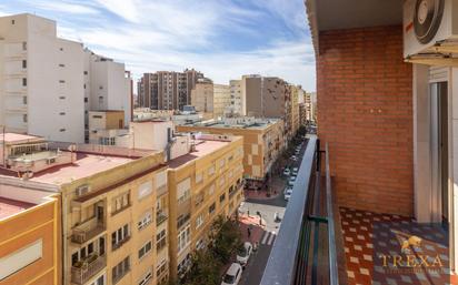 Exterior view of Flat for sale in  Almería Capital  with Air Conditioner, Terrace and Balcony