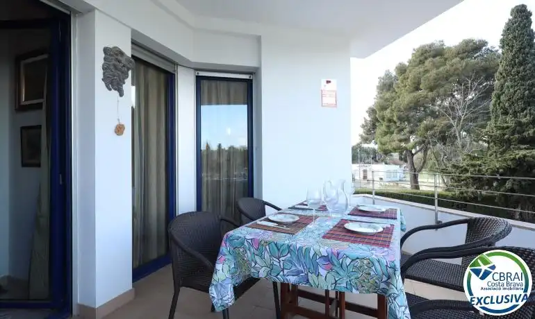 Terraza de Piso en venta en Llançà con Aire acondicionado, Calefacción y Amueblado